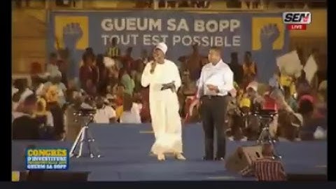 Direct – Suivez Cérémonie d'investiture de Bougane  Guéye Dany