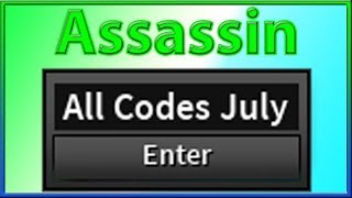 Assassin Codes Full List July 2021 Hd Gamers - roblox promo codes not expired for assassin