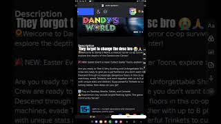 brahhh 💔🥀 || #dandysworld  #roblox  #qwelver