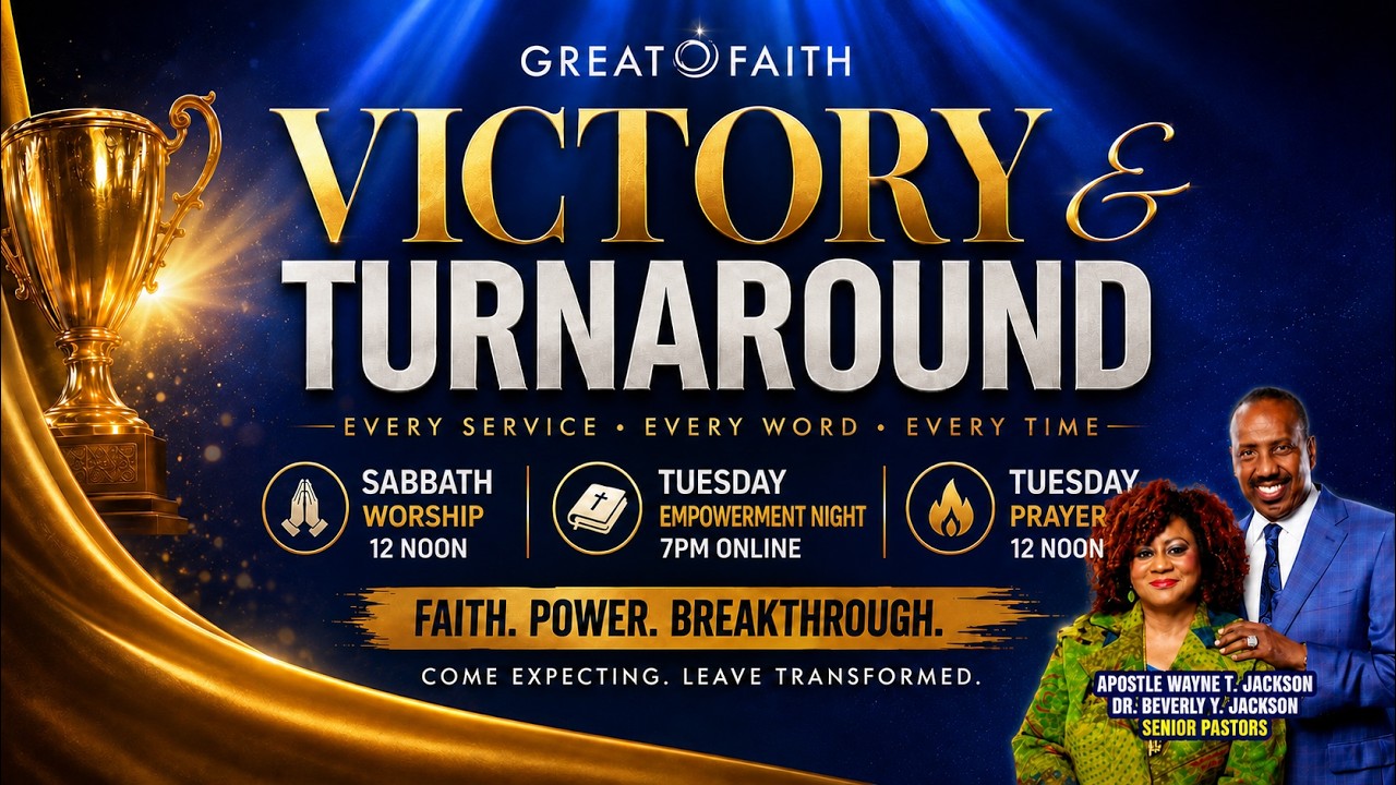 Great Faith Live Stream
