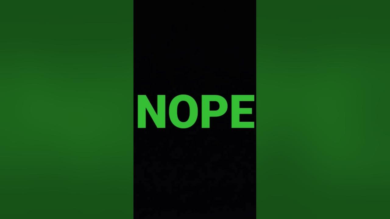 Nope! Draymond Green Sound effect - YouTube