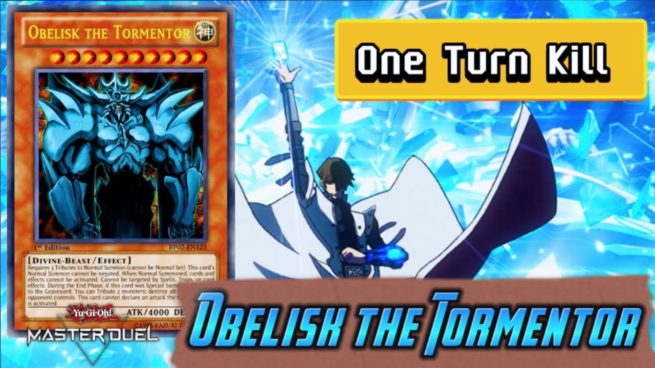 OBELISK THE TORMENTOR OTK Deck, The Strongest Egyptian God [Master Duel]
