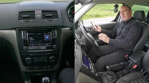 How to play music from a mobile through the bluetooth audio system in a 2017 SKODA Yeti
