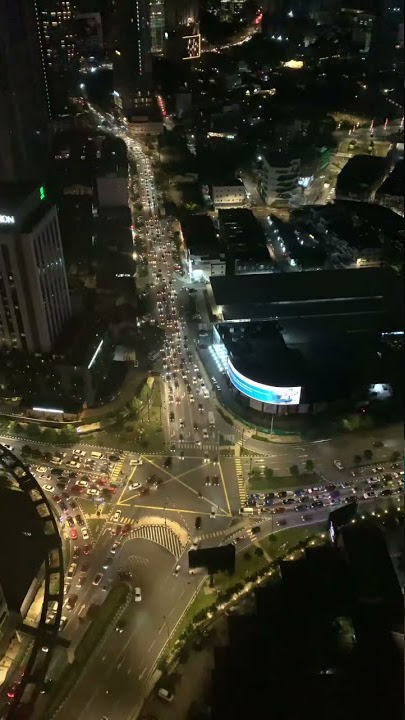 Kuala Lumpur traffic #kl #traffic #weekend #bukitbintang #timessquare #timelapse