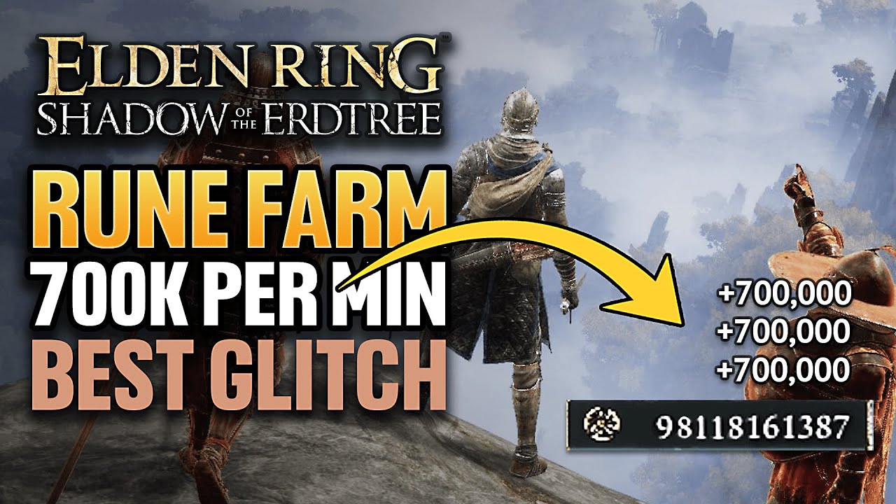 ELDEN RING RUNE GLITCH | Best Rune Farm! 700K Runes Per Minute!