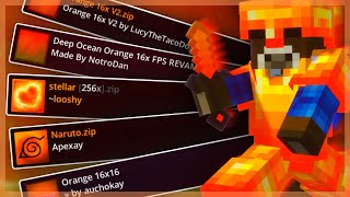 The Best ORANGE Texture Packs For 1.8.9 PVP | Skywars ASMR The Best ORANGE Texture Packs For 1.8.9 PVP | Skywars ASMR