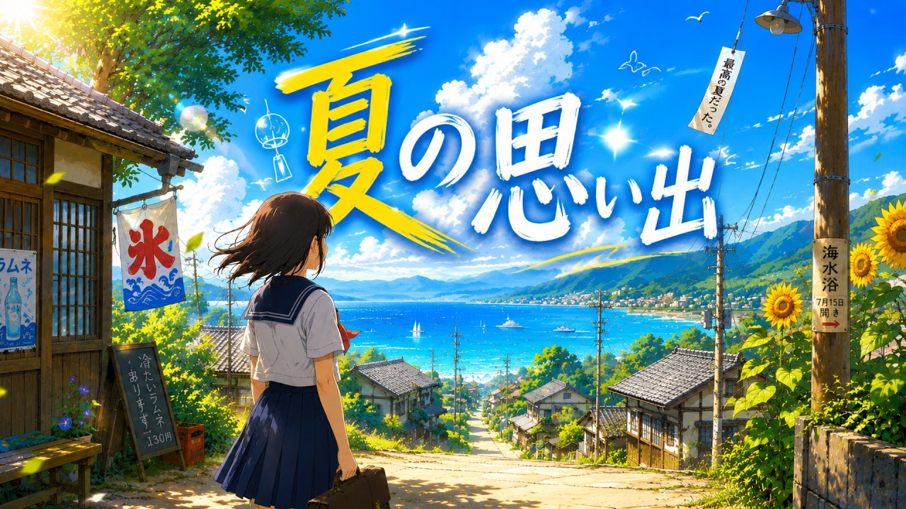 懐かしい夏の風景と歌｜夏の思い出・唱歌ベストセレクション - YouTube