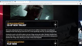 Battlefront 2 Rise Of Skywalker CT!