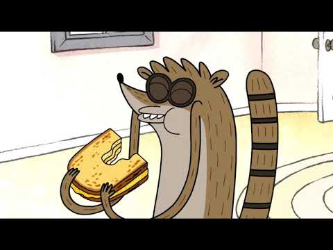 Regular Show - Whoa! Is That A Grilled Cheese Deluxe From Cheezers?