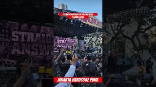 STRAIGHT ANSWER AT KINGKONG PUNK FESTIVAL 2026 #punk #anakpunk #konser #viral #videoviral #fyp