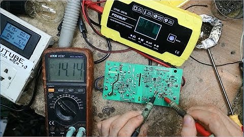 Hướng dẫn sửa sạc ác quy FOXSUR (Hỏng rất nặng)!