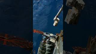 Cygnus XL Cargo Spacecraft Docks with ISS #space #nasa #iss