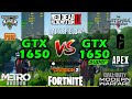 GTX 1650 vs GTX 1650 Super | 12 Games Tested - Side by Side + Benchmarks