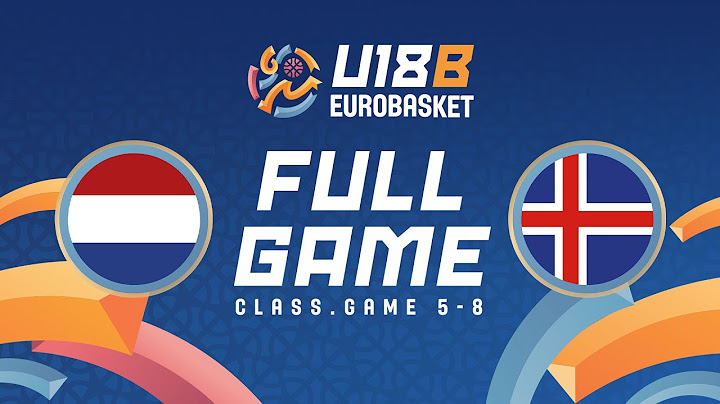 Class. Games 5-8 | NED v ISL | Full Basketball Game | FIBA U18 Women's EuroBasket 2025 Division B