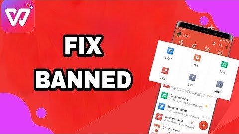 How To Fix And Solve Wps Office Banned | Final Solution