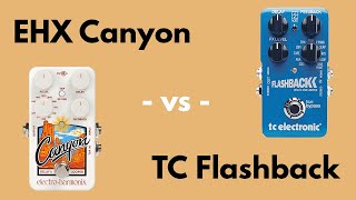 EHX Canyon vs. TC Electronic Flashback