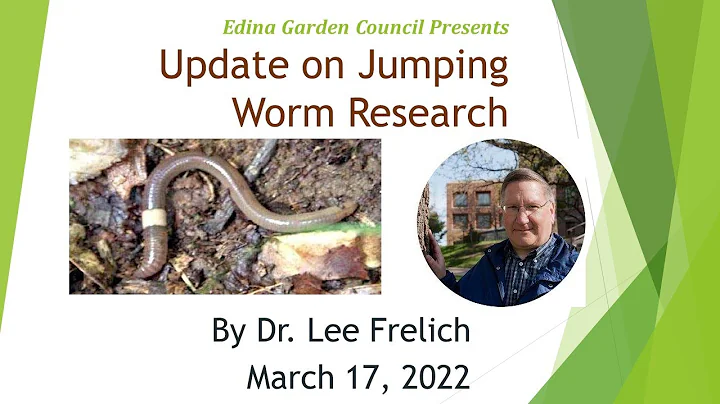 Jumping Worm Research Update by Dr Lee Frelich