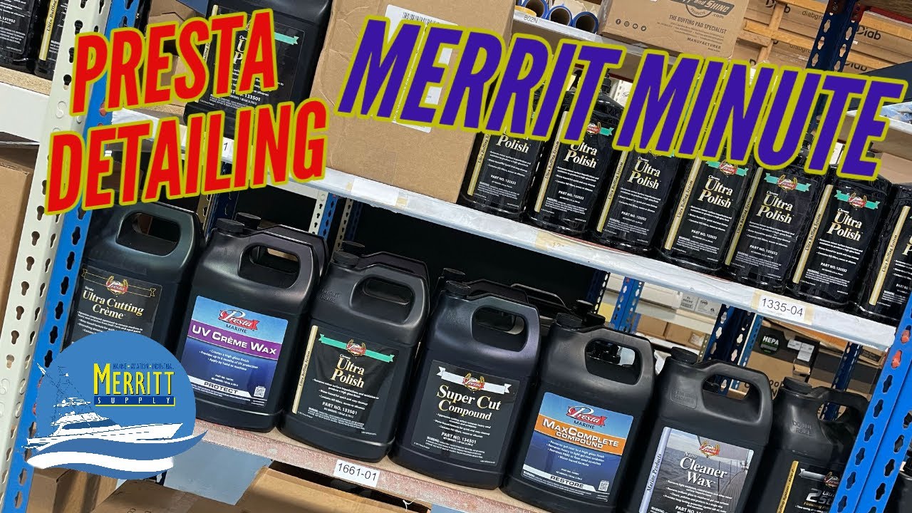 Merritt Minute "PRESTA" Detailing Product Showoff YouTube