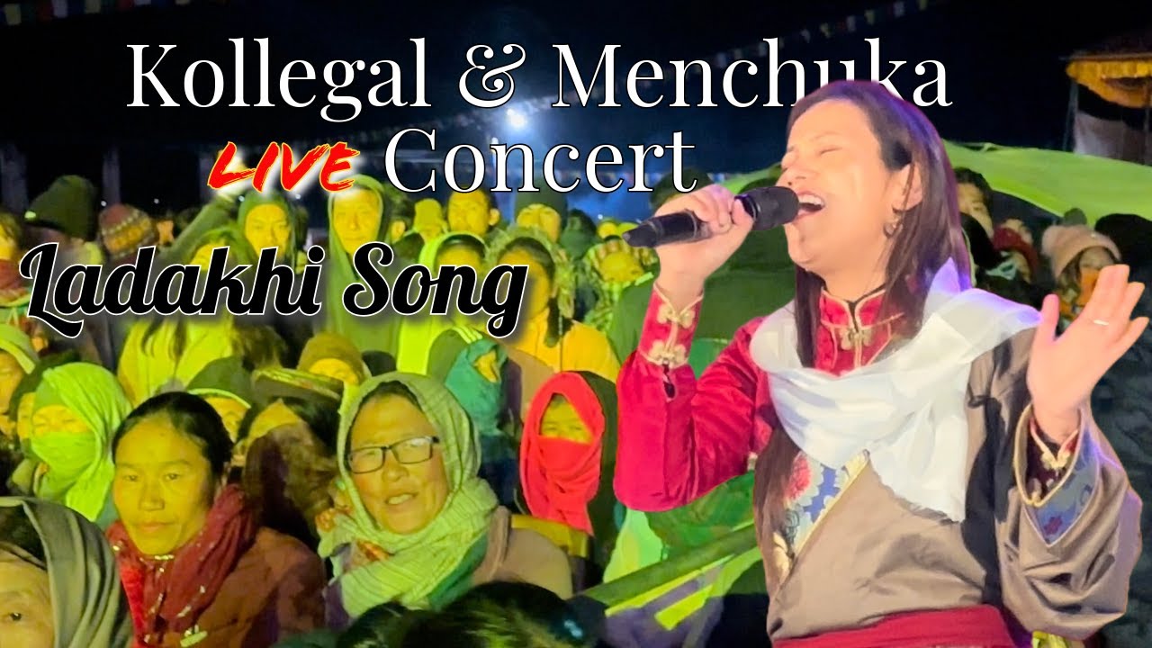 Ladakhi cover song Sharchoks  Kollegal  Menchukha Concert  TenzingYangi Tibetan Losar 2024