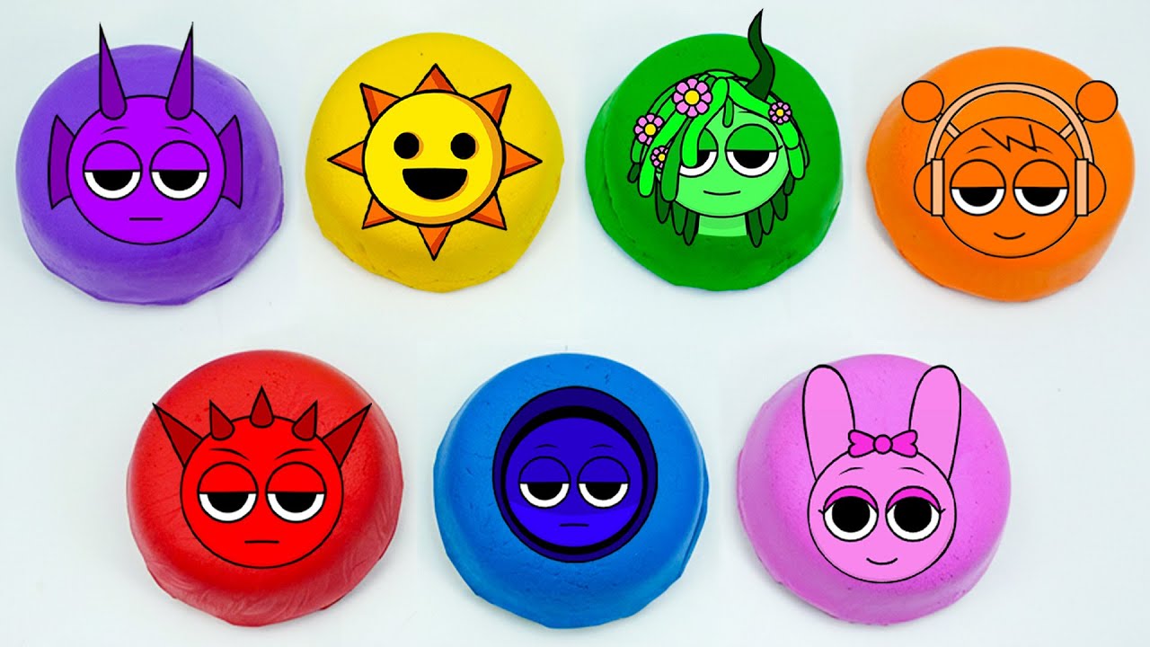 💖 Бумажные поделки 💖УГАДАЙТЕ, какой персонаж Спрунки появится из кубиков | Mr Sun x Oren