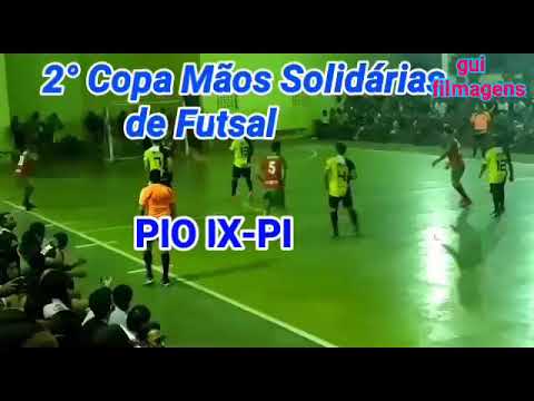 2° Copa Mãos Solidárias de Futsal. PIO IX-PI  06/12/2019   (gui_filmagens)