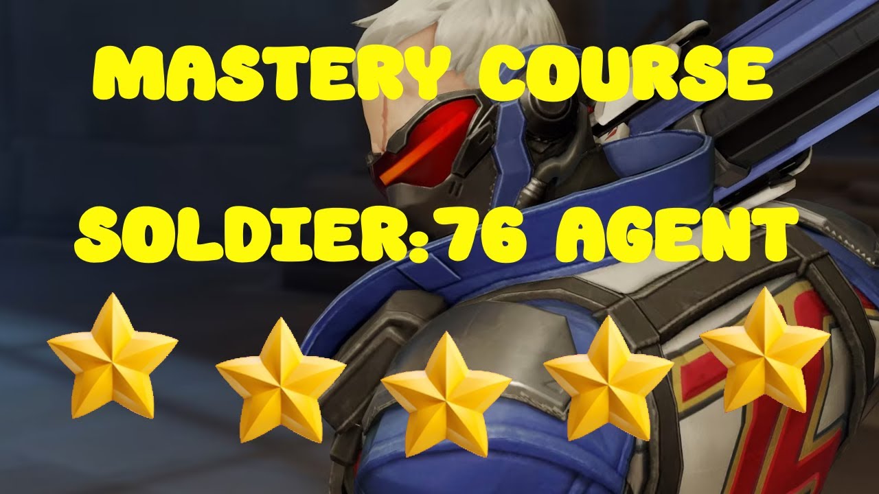 TOP 7 | SOLDIER:76 AGENT 5 STARS | MASTERY COURSE | Overwatch 2