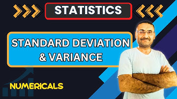 Standard Deviation and Variance | Examples | Problems | Statistics |  Mathematics | Btech | Bcom