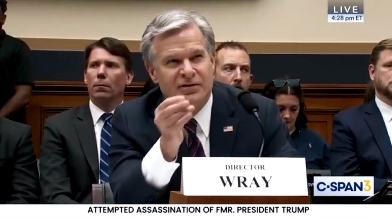 FBI Director not convinced Trump was struck by a bullet