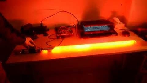 DIY Arduino based LED string saber electronics