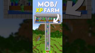 Minecract PE 1.21 Best Mob XP Farm #shorts