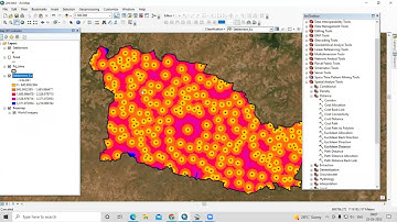 Euclidean distance and reclassification to Road and Village Settlement using ArcGIS