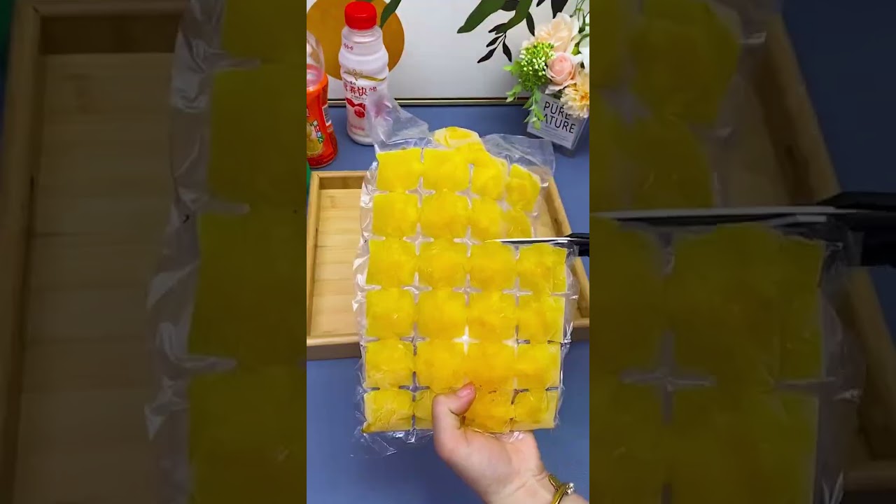 Summer is not perfect without ice cubes  This disposable ice bag is clean, hygienic, and convenient