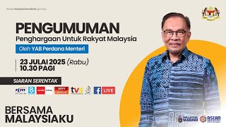 Download Lagu Pengumuman Penghargaan Untuk Rakyat Malaysia (23.7.25) MP3 Download Lagu Pengumuman Penghargaan Untuk Rakyat Malaysia (23.7.25) MP3