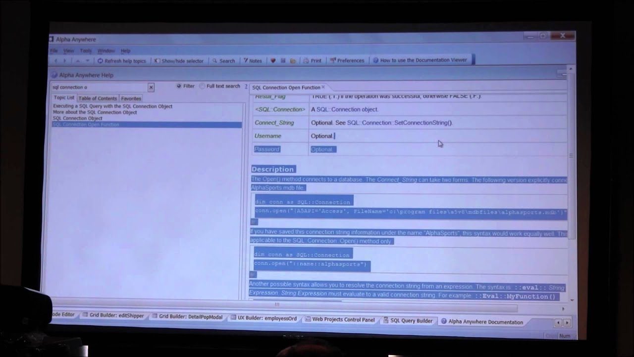 Alpha Anywhere Troubleshooting Techniques & Performance Tuning - YouTube
