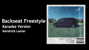 Thumbnail of Backseat Freestyle - Kendrick Lamar (Karaoke Version)