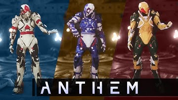 Anthem Javelin Customization In-Depth! EVERY NEW DETAIL! Rare Loot! New Gameplay Info!