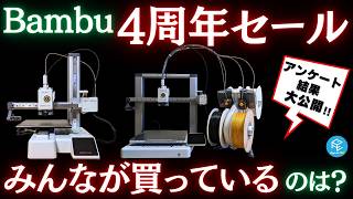 【新情報】Bambu Lab 4周年”正式セール”が6/26開始！H2D/H2Cの“サイレント値下げ”やタイムセール攻略法を徹底解説！視聴者が狙う一番人気のキャンペーンとは？ #3Dプリンター