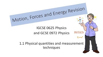 1.1 Physical quantities and measurement techniques Revision - IGCSE Physics MEMO