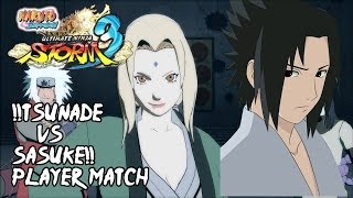 Naruto Ultimate Ninja Storm 3 Tsunade Vs Sasuke