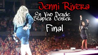 Jenni Rivera En Vivo Desde Staples Center  Parte final 🦋❤