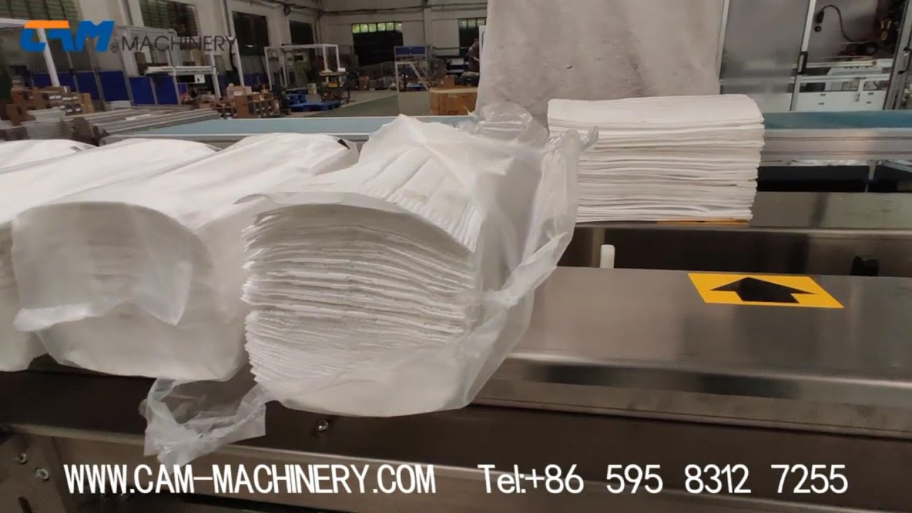 CAM-300 50Pcs Mask Packing Machine