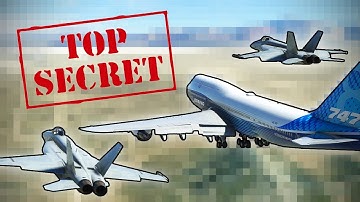 (4K) LANDING AT AREA 51 *TOP SECRET* Microsoft Flight Simulator 2020