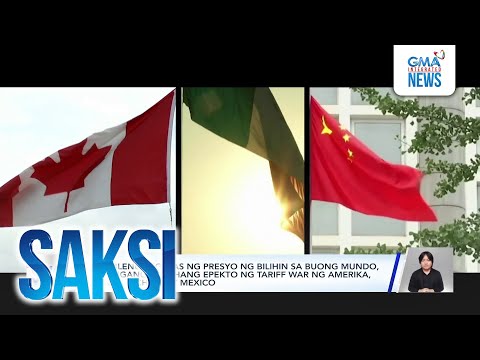 Posibleng pagtaas ng presyo ng bilihin sa buong mundo, pinangangambahang epekto ng tariff... | Saksi