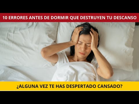 10 errores antes de dormir que destruyen tu descanso sin que lo notes