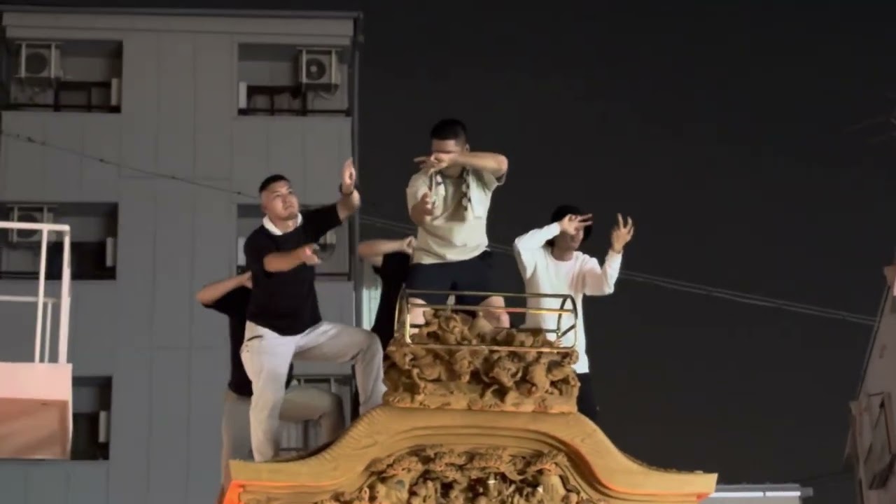 杭全神社　野堂町南組　囃子練習