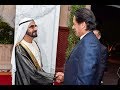محمد بن راشد يستقبل رئيس وزراء باكستان