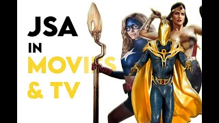 History of The Justice Society of America in Movies and TV