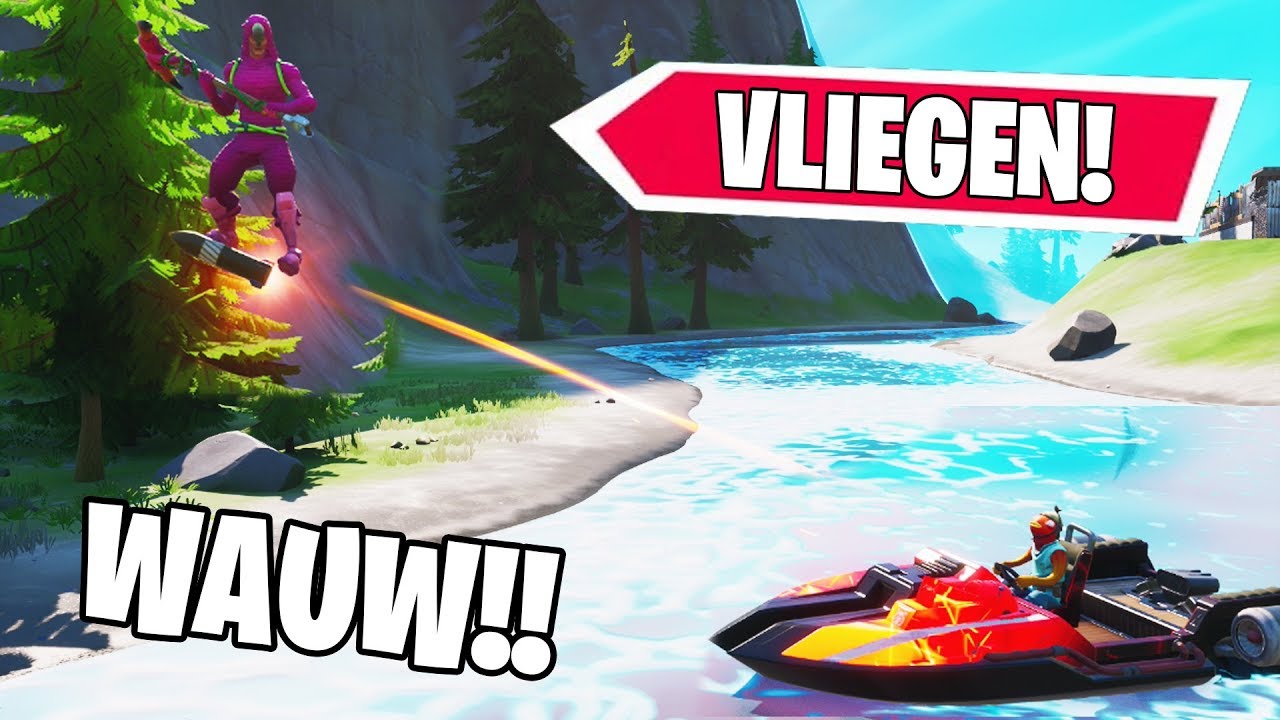 NIEUWE MANIER VAN ROCKET RIDEN!! MEGA LEUK!! - Fortnite Battle Royale ...