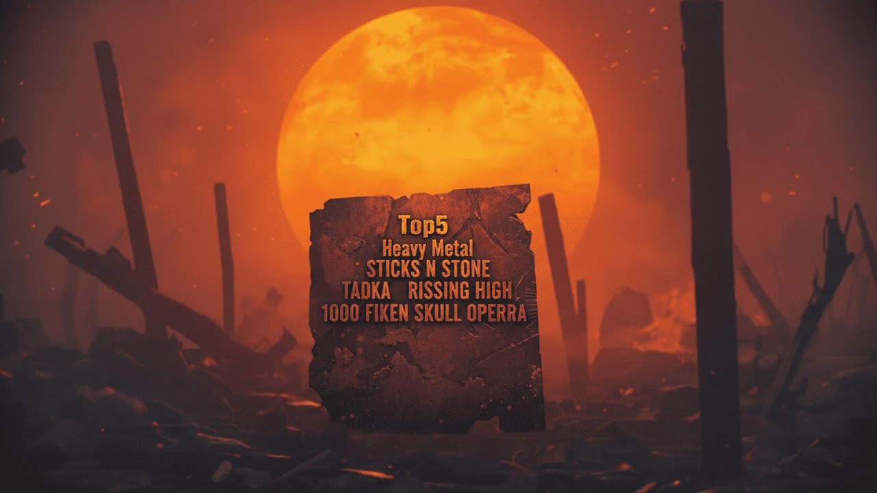 Top5 Heavy Metal | STICKS N STONE | TADKA | RISSING HIGH | 1000 FRIENDS | BROKEN SKULL OPERA