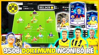 I Love Cầm 900 Tỷ Xây Dựng Đội Hình DORTMUND Mạnh Nhất Tầm Giá: LEWANDOWSKI, REUS, PERISIC & BRANDT